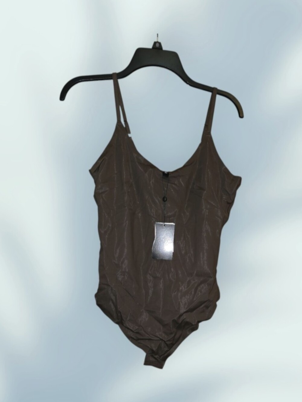 Pinsy Spaghetti Scoop Neck Thong Shapesuit